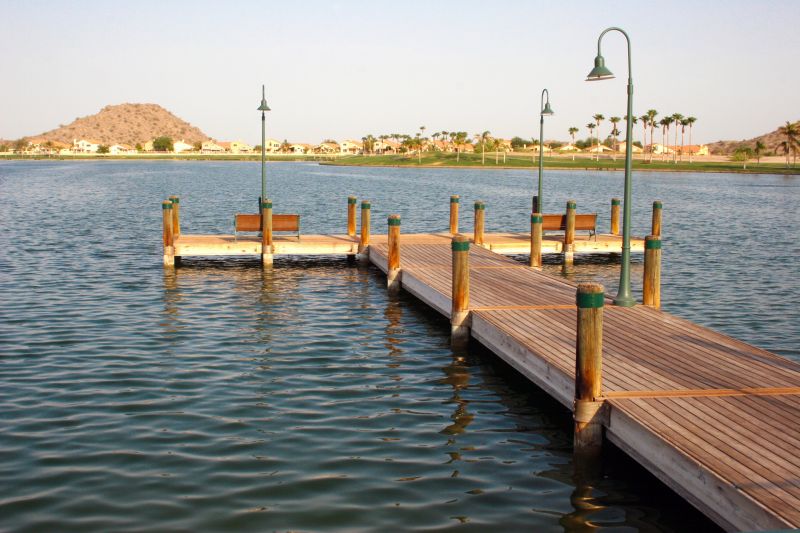 Pond Dock Installation in Kansas City, KS