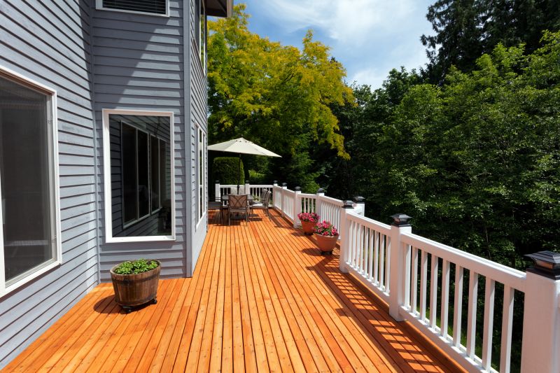 Wood Deck Building