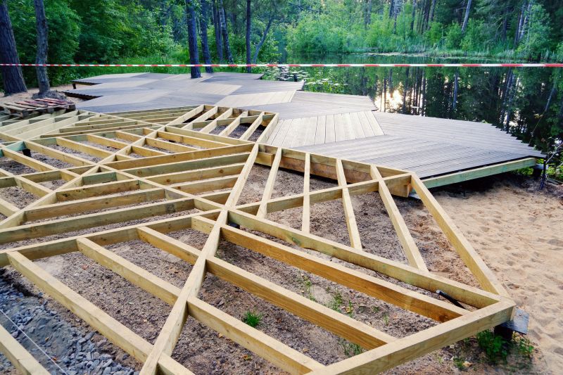 Wood Deck Building