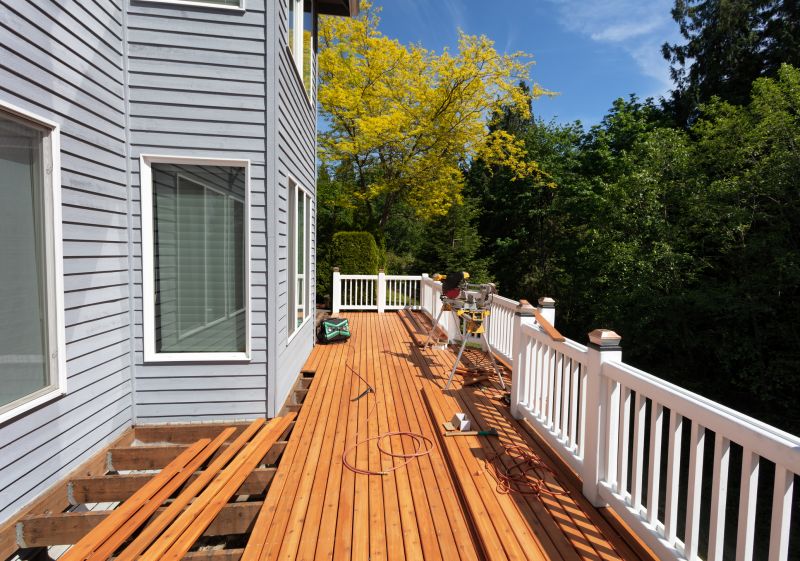 Wood Deck Building