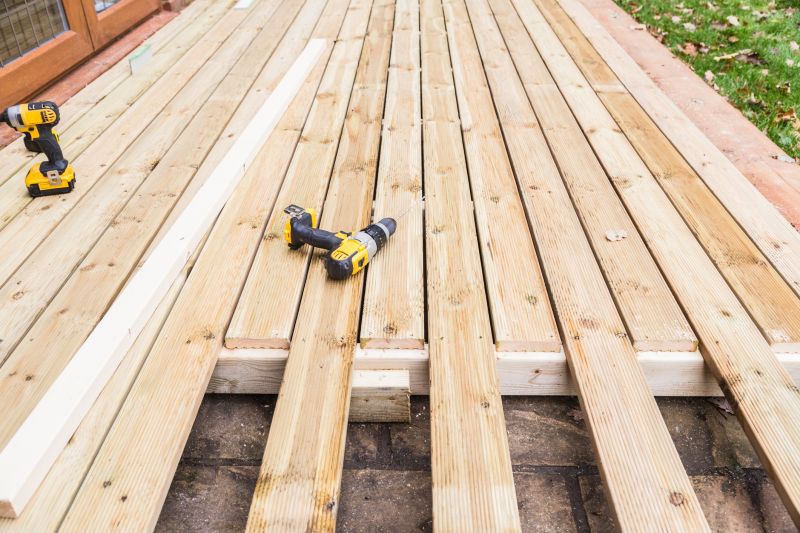 Wood Deck Building