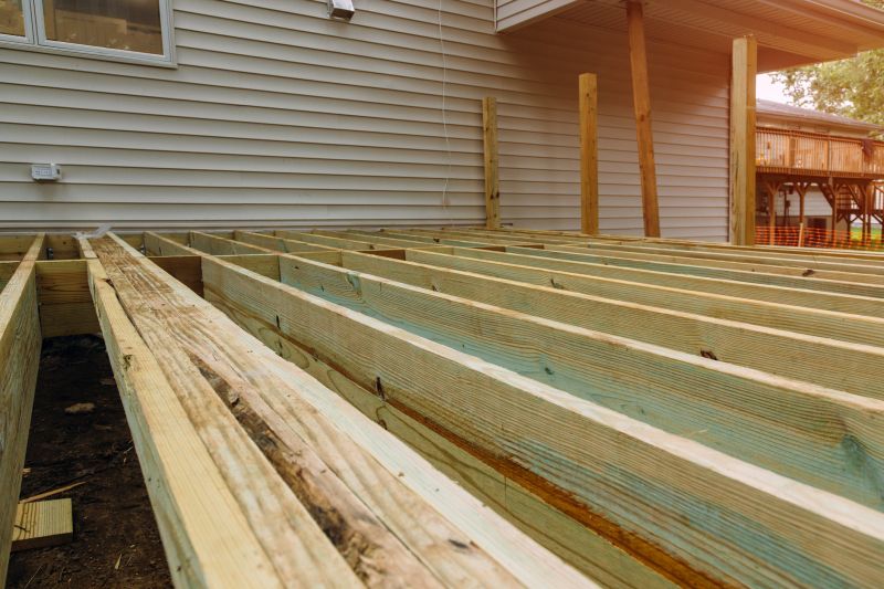 Wood Deck Building