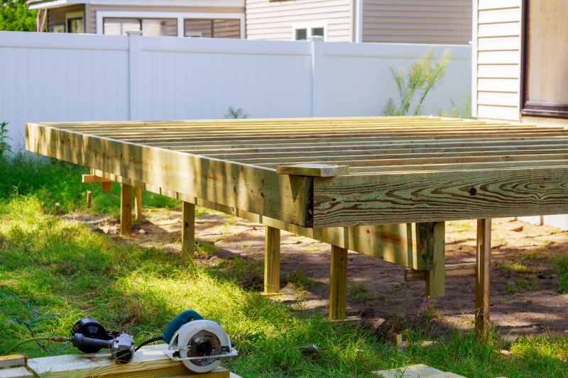 Wood Deck Building