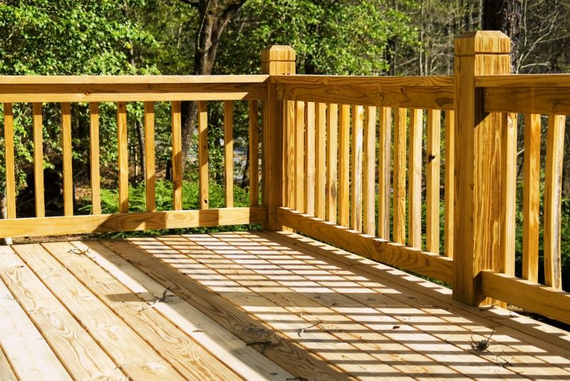 Wood Deck Building